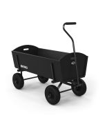 BERG Bolderwagen XL Zwart - Robuuste bolderkar voor strand en park | Outdoorspeelgoed.nl