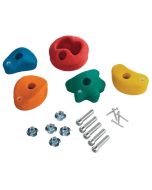 KBT Klimstenen set 5 stuks small gemengde kleuren | Outdoorspeelgoed.nl