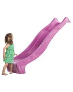 Glijbaan met golf REX voor platformhoogte 120 cm - Paars