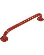 KBT Handgreep in metaal - met poedercoating - 500 mm - rood