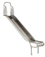 KBT Glijbaan in roestvrij staal 'Stur' - h: 1250 -1050 mm