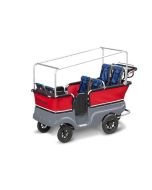 Winther E-Kiddy Bus 6-zits - Elektrische kinderwagen voor professionals | Outdoorspeelgoed.nl