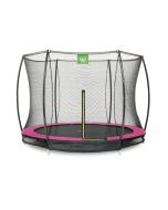 EXIT Silhouette Inground Trampoline met Veiligheidsnet 305 Roze