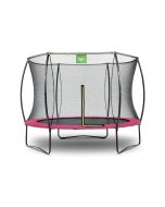 EXIT Silhouette Trampoline met Veiligheidsnet 244 Roze