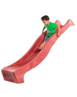 Glijbaan met golf REX voor platformhoogte 120 cm - Rood