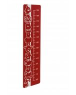 KBT HDPE speelpaneel 'hoe groot' - rood