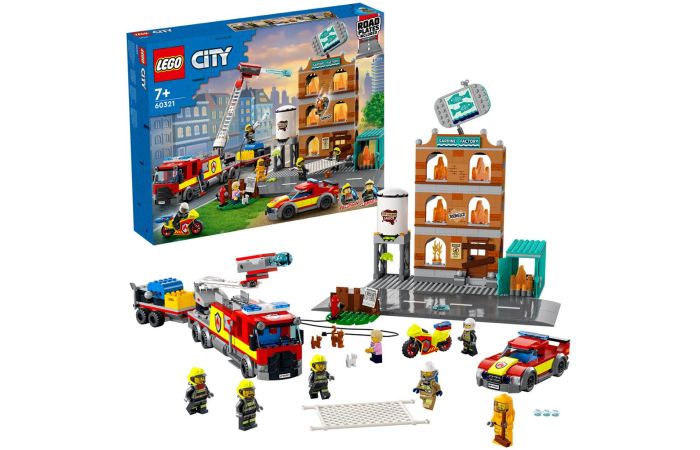 voorspelling beton Overwegen LEGO CITY 60321 Brandweerkazerne