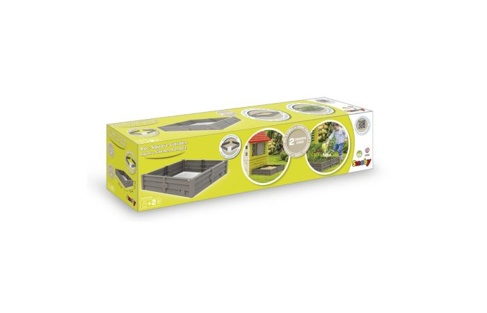 Smoby Life Square Garden Sandpit – 2-in-1 zandbak en moestuin