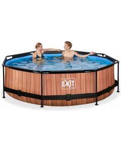 Frame Pool ø300x76cm (12v Cartridge filter) – Timber Style