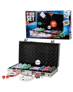 Clown Games Poker Set Koffer 300-delig