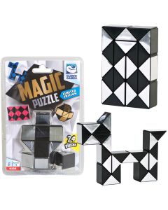 Clown Magic Puzzle Silver 24-Delig	