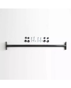DICE Antraciet Metalen Duikelstang 125cm - Incl. Bevestigingsmateriaal