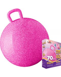 SummerPlay Skippybal Roze Glitter - 70 cm