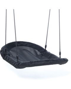 DICE Bootschommel - 120 cm x 70 cm - Zwart