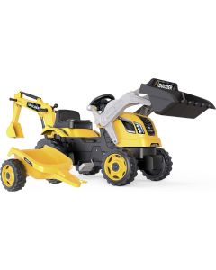 Smoby Builder Max tractor + trailer