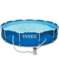 Intex Metal Frame Pool 305x76 met filterpomp 