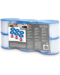 Intex Spa Filtercartridge 6 stuks