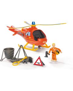 Brandweerman Sam - Helicopter Wallaby incl. Figuur