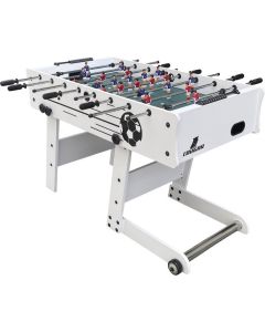 Cougar Scorpion Kick opklapbare Voetbaltafel Wit 