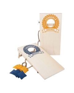 Cornhole set 60x30 cm - twee borden met zakjes voor buiten | Outdoorspeelgoed.nl