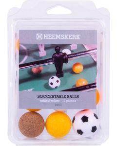 Heemskerk Tafelvoetbalballetjes Assorti per 12