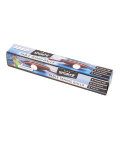SPORTX 6 Tafeltennisballen 