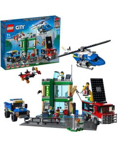 LEGO 60317 CITY Politie Achtervolging bij de Bank 