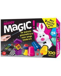 Happy Magic My First Magic Set 100 Trucs Met Pluche Konijn