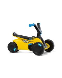 BERG GO² SparX Geel skelter - 2-in-1 design met inklapbare pedalen | Outdoorspeelgoed.nl