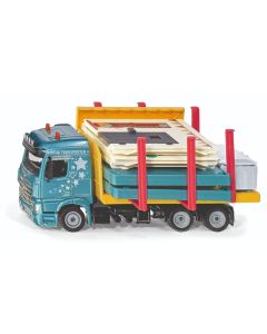 Siku 3562 vrachtwagen prefab huis transport