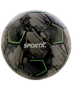 Sportx Voetbal Grey Black 330-350GR