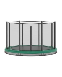 Akrobat Orbit Inground Trampoline 365 Groen met veiligheidsnet
