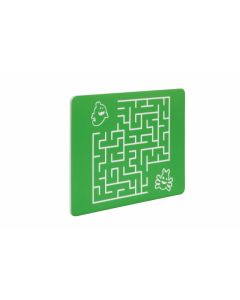 KBT HDPE Speelpaneel doolhof vierkant groen