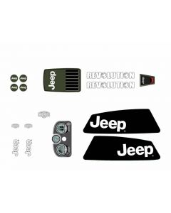 XL Frame - Stickerset Jeep® Revolution