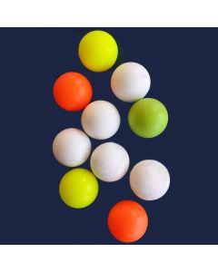 Voetballen p/10 stuks (5 gekleurd, 5 wit)
