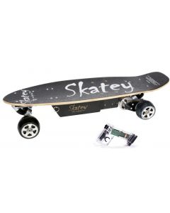 SKATEY 250 elektrisch skateboard zwart