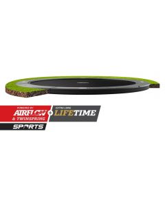 BERG Elite FlatGround Trampoline Sports 430 Grijs