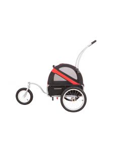 Doggyride Fietskar Mini Jogger/Stroller - Rood 