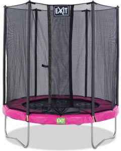 EXIT Twist trampoline 244cm roze/grijs