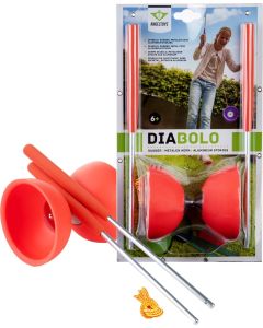 Angel Toys Diabolo rubber met metalen stokjes