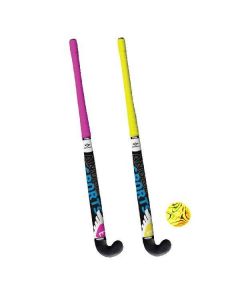 Hockeyset 2 Sticks + Bal 84cm