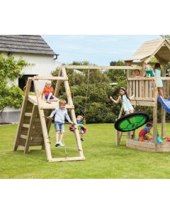 Blue Rabbit @challenger Douglas aanbouwelement - Complete uitdaging met klimmuur | Outdoorspeelgoed.nl