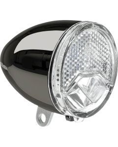 AXA Koplamp 606 15 LUX E-Bike 48V Dark Chrome