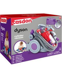 Casdon speelgoed stofzuiger Dyson DC22 met realistische zuigkracht.