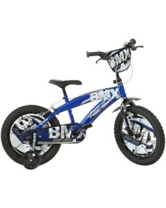 Dino Bikes Kinderfiets Plus BMX blauw 14 Inch