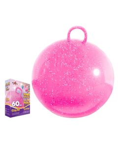 SummerPlay Skippybal Roze Glitter - 60cm