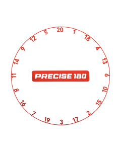 Precise180 Numberring Inferno Red - Cijferring Dartbord | Outdoorspeelgoed.nl