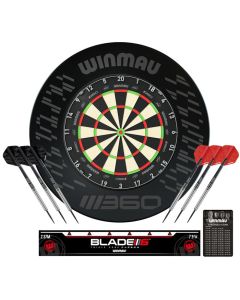 Winmau Blade Triple Core 360 Dartset - Compleet overzicht set | Outdoorspeelgoed.nl