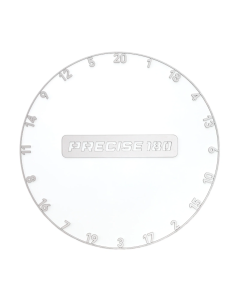 Precise180 Numberring Gunmetal Cijferring Dartbord - Gunmetal Finish | Outdoorspeelgoed.nl
