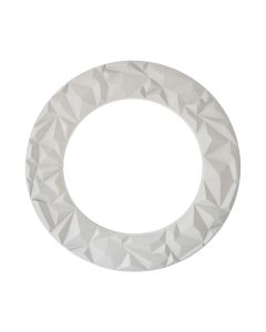 Precise180 Subterra Nordic Grey 3D Dartbord Surround - Vooraanzicht | Outdoorspeelgoed.nl